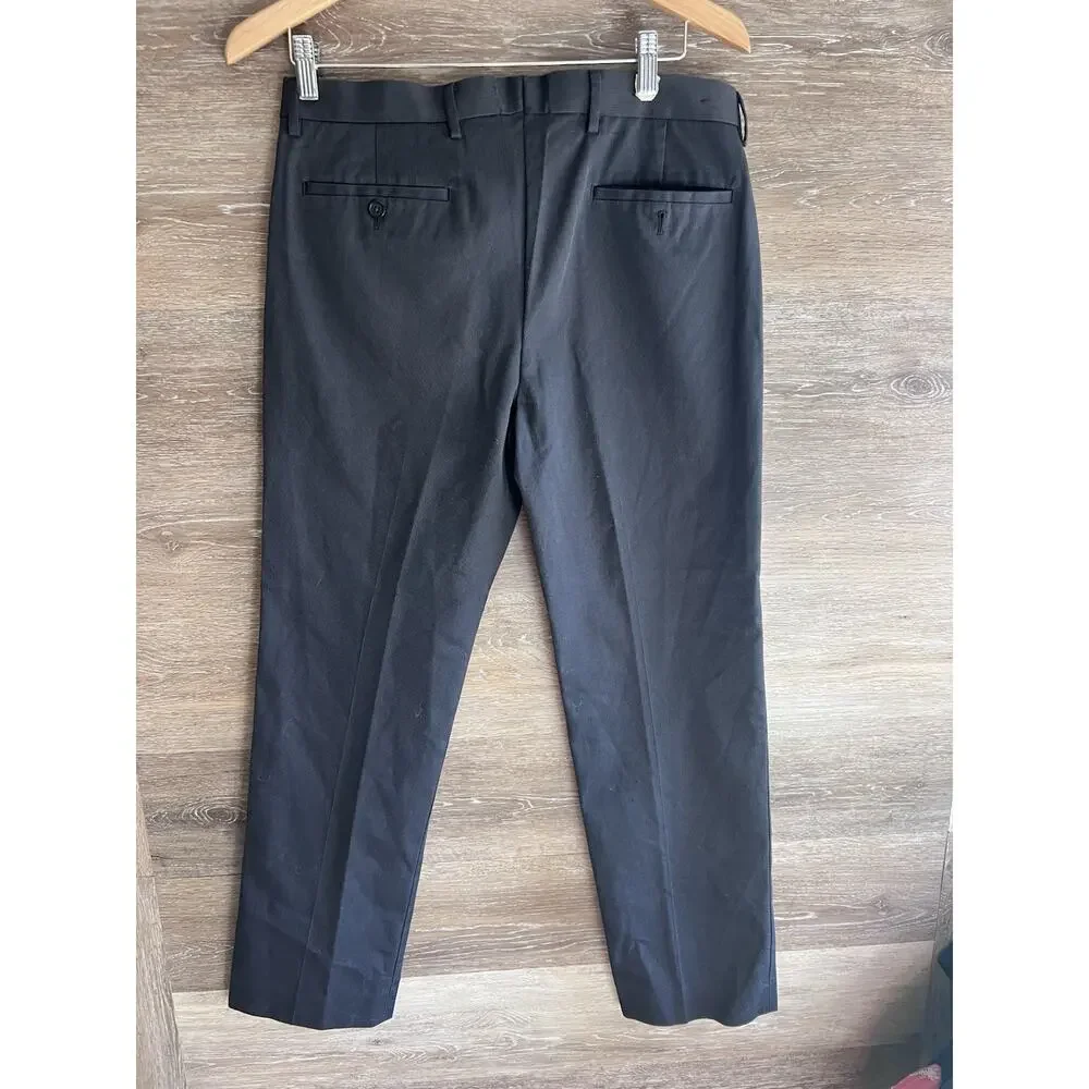 Banana Republic Tailored Slim Fit Gray Pants 30x30 Men Career Office